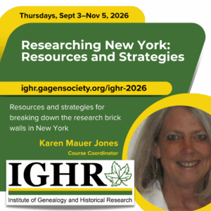Researching New York: Resources and Strategies