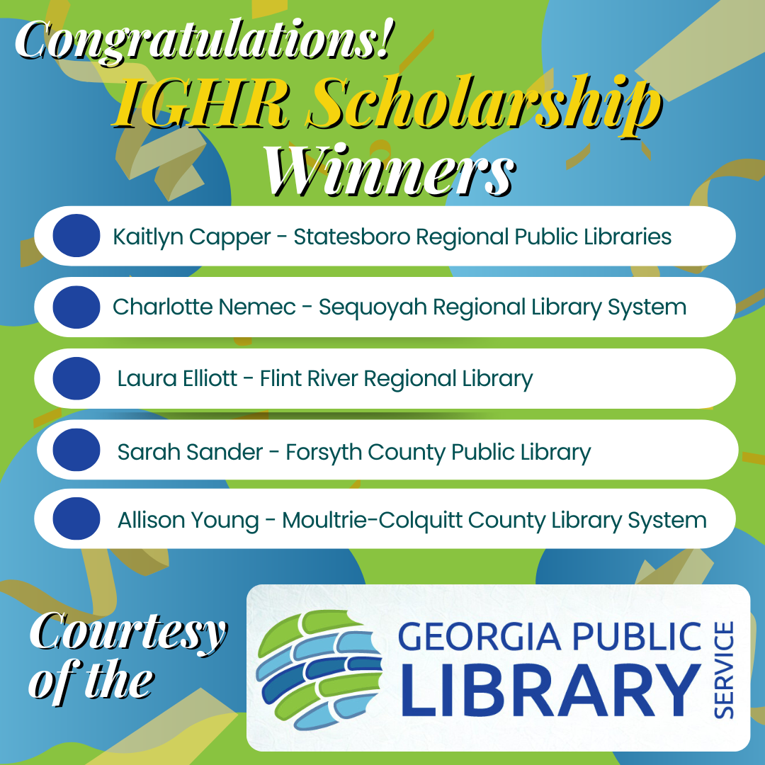 2026 IGHR GLPS Scholarship winners