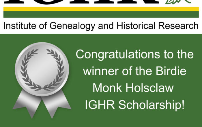 2026 Birdie Monk Holsclaw Scholarship
